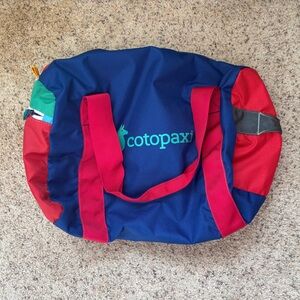 Cotopaxi mariveles 32l duffel bag - Del Dia Blue/Red/Green ❤️💙💚